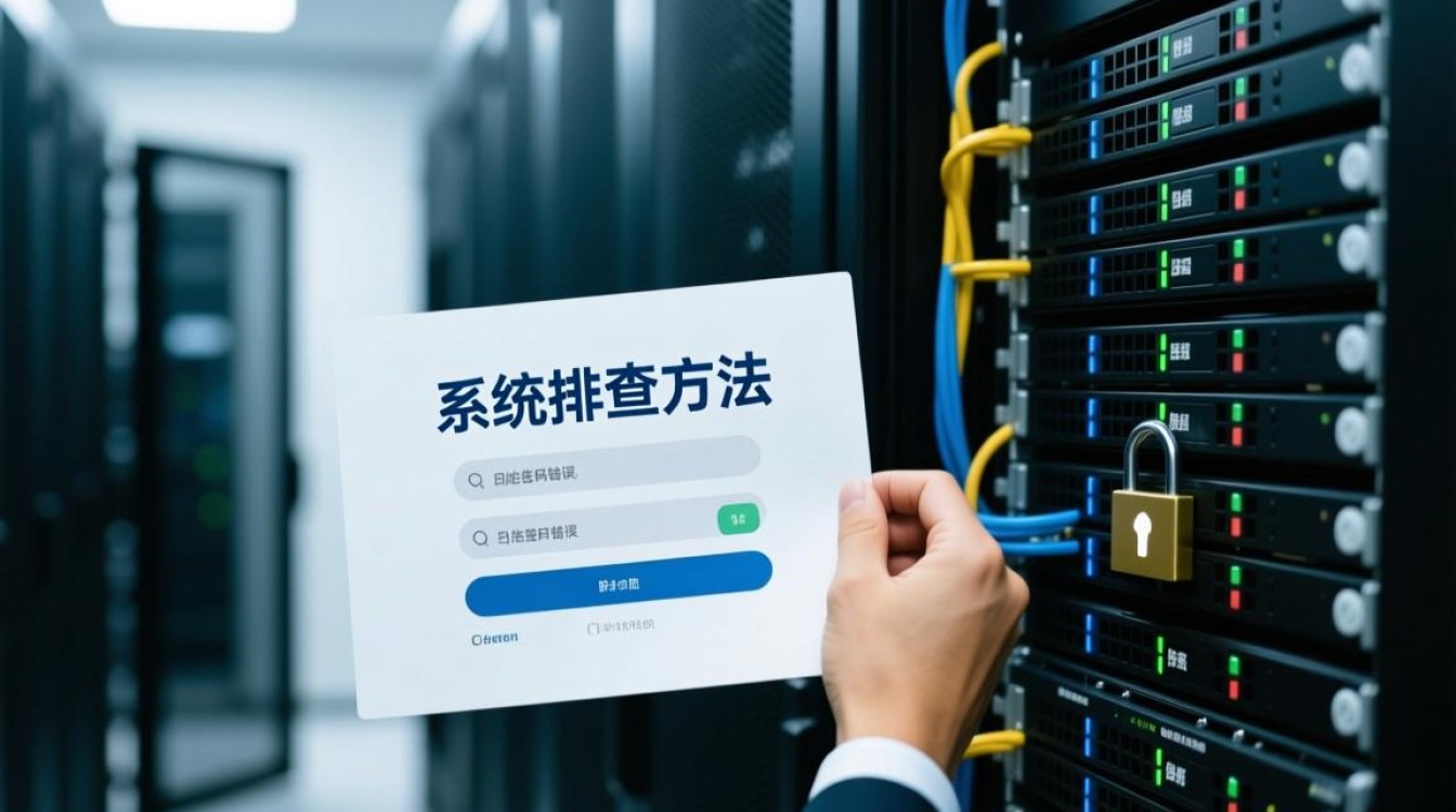 服务器账户登录不上去怎么办？排查步骤和解决方法有哪些？