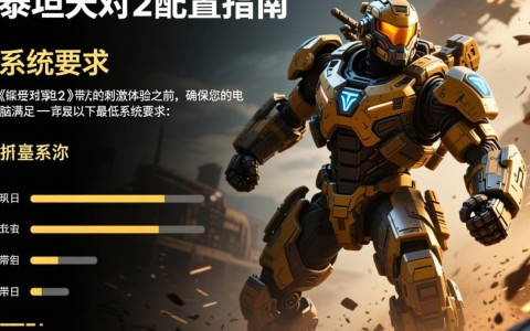 泰坦天降2配置疑问游戏运行需求与优化设置全解析