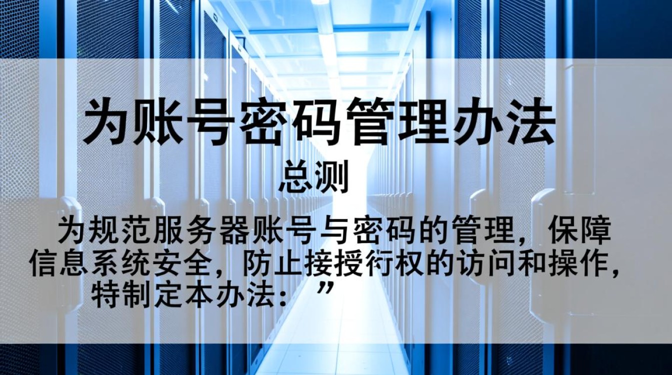 服务器账号密码管理办法，如何设置与管理才安全合规？