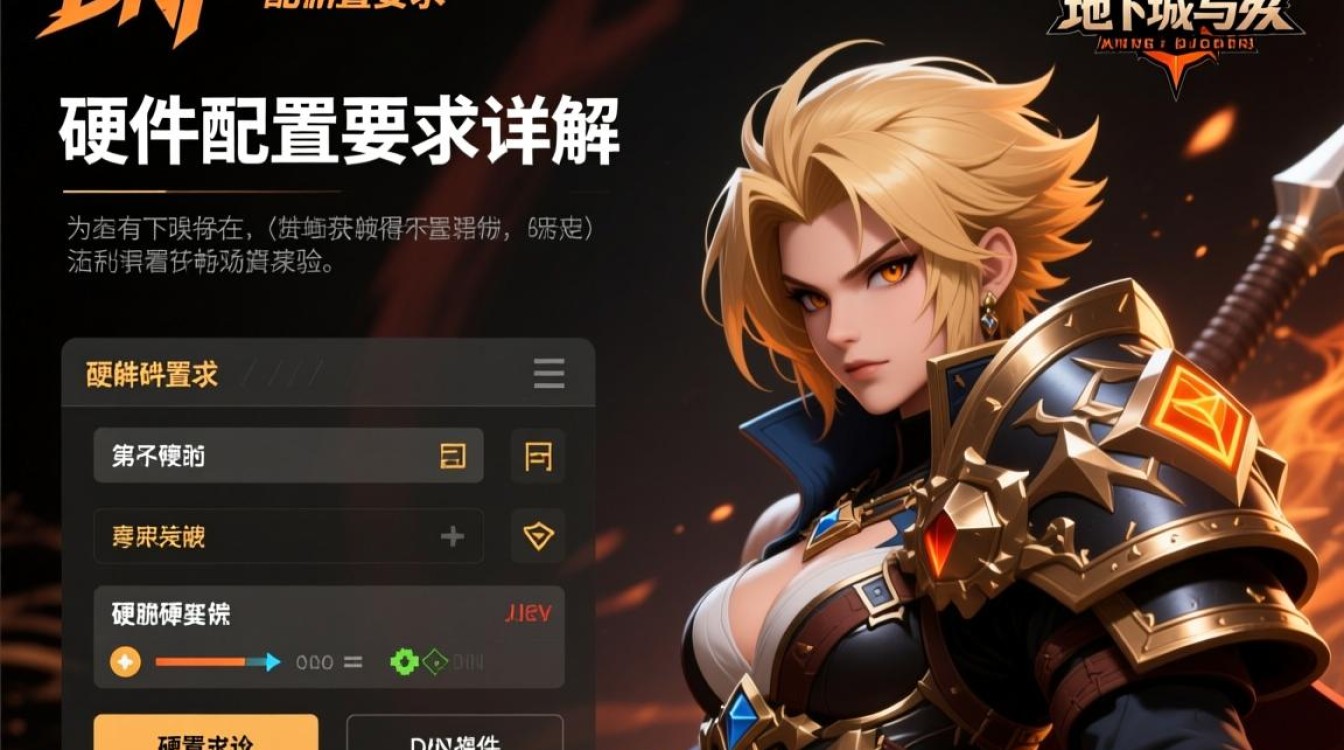 dnf游戏配置要求具体是多少？电脑配置如何才能流畅运行？