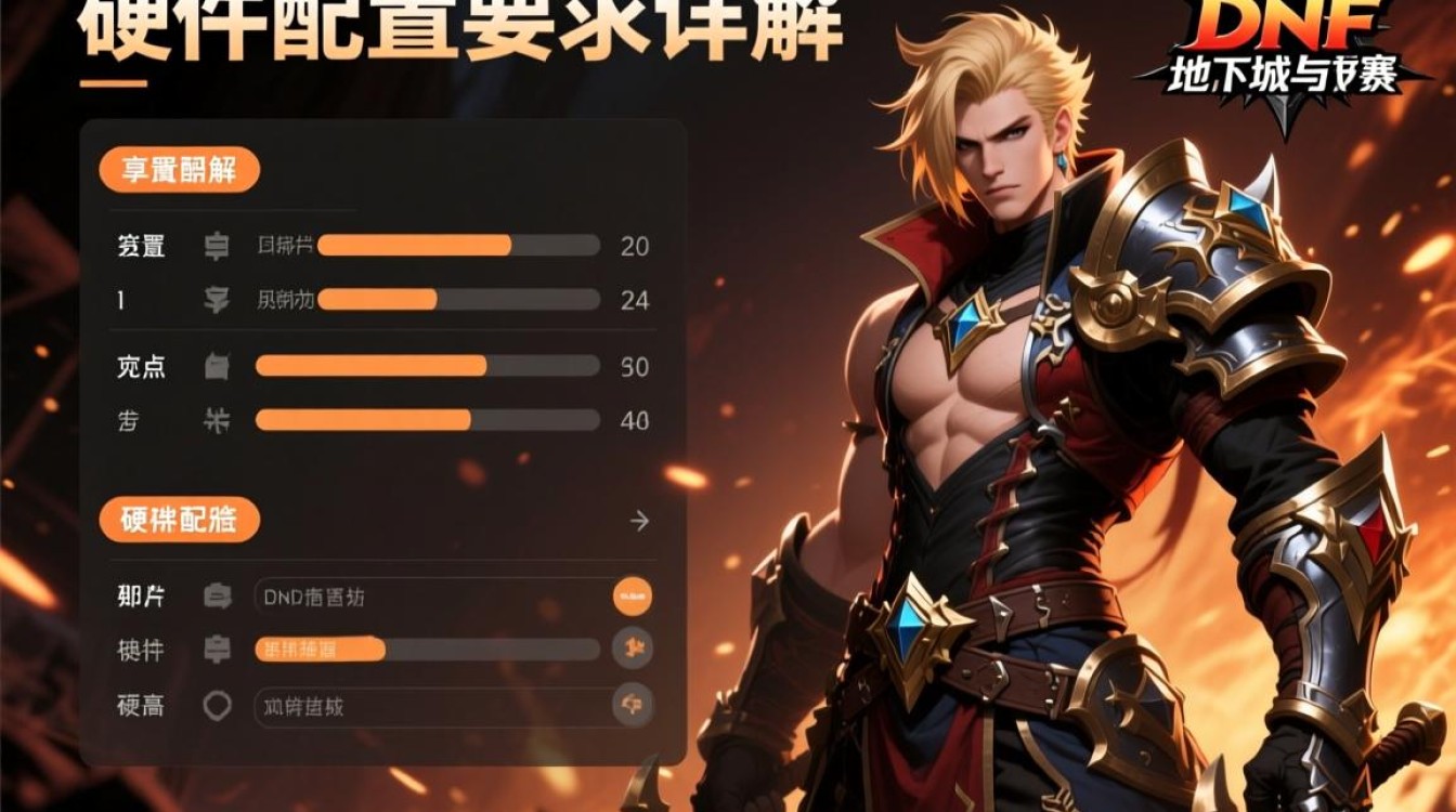 dnf游戏配置要求具体是多少？电脑配置如何才能流畅运行？