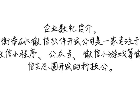 衡水微信软件开发公司哪家强？揭秘衡水地区微信软件开发行业之谜？