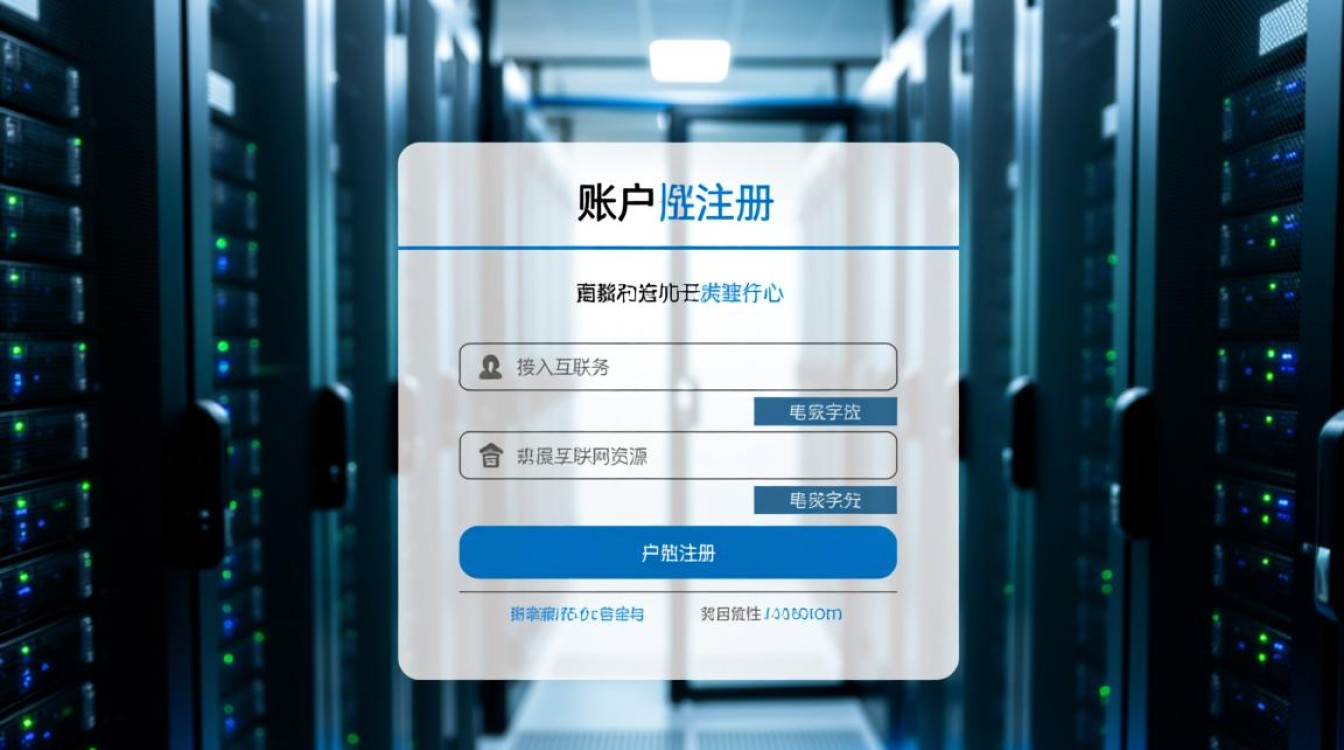 服务器账户注册需要什么材料与步骤？