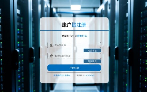 服务器账户注册需要什么材料与步骤？