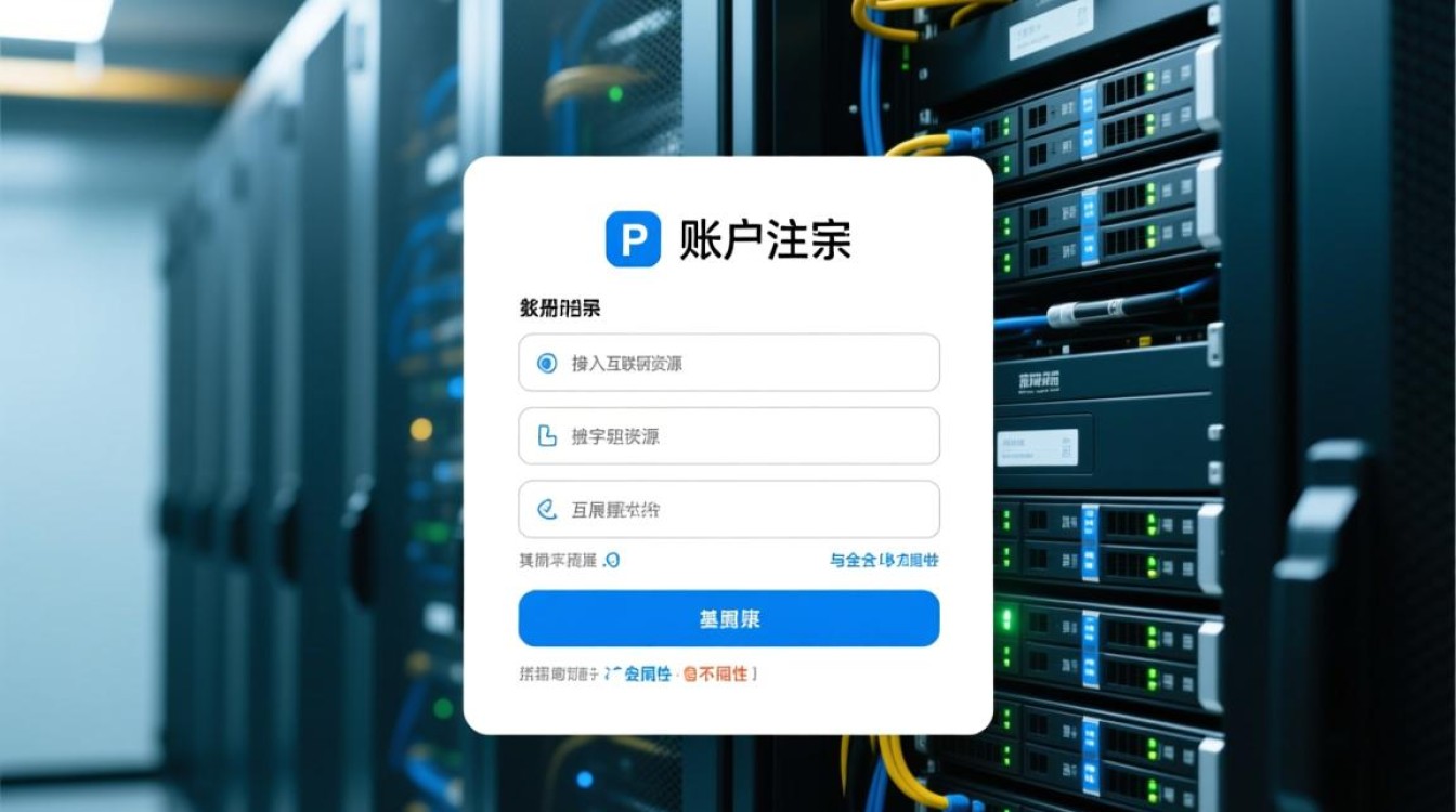 服务器账户注册需要什么材料与步骤？