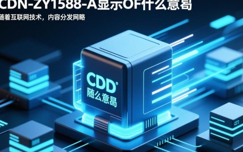 CDN-zy1588-a显示of究竟代表什么含义？