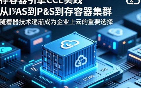 如何通过云容器引擎CCE实现IaaS到PaaS再到容器集群的华丽转变？