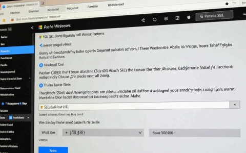 Apache SSL配置在Windows系统下有哪些常见疑问和难点？