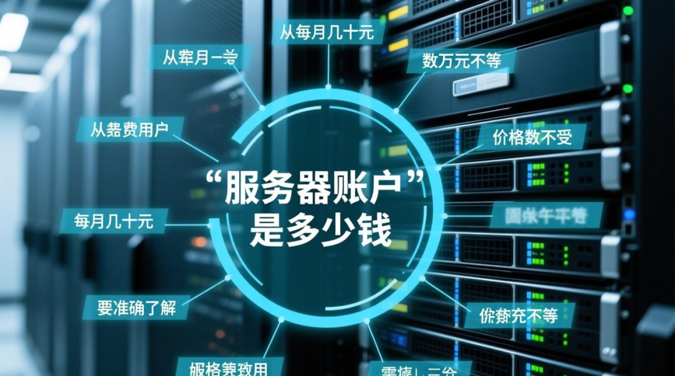 服务器账户多少钱?影响价格的因素有哪些? 服务器账户多少钱?影响价格的因素有哪些?