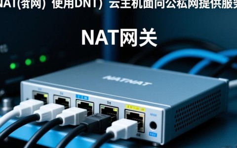 NAT网关DNAT配置如何确保云主机安全高效面向公网服务？