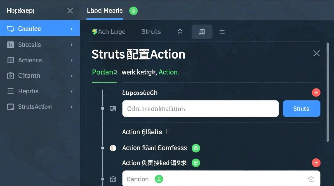 Struts中配置action时，应该遵循哪些最佳实践和注意事项？