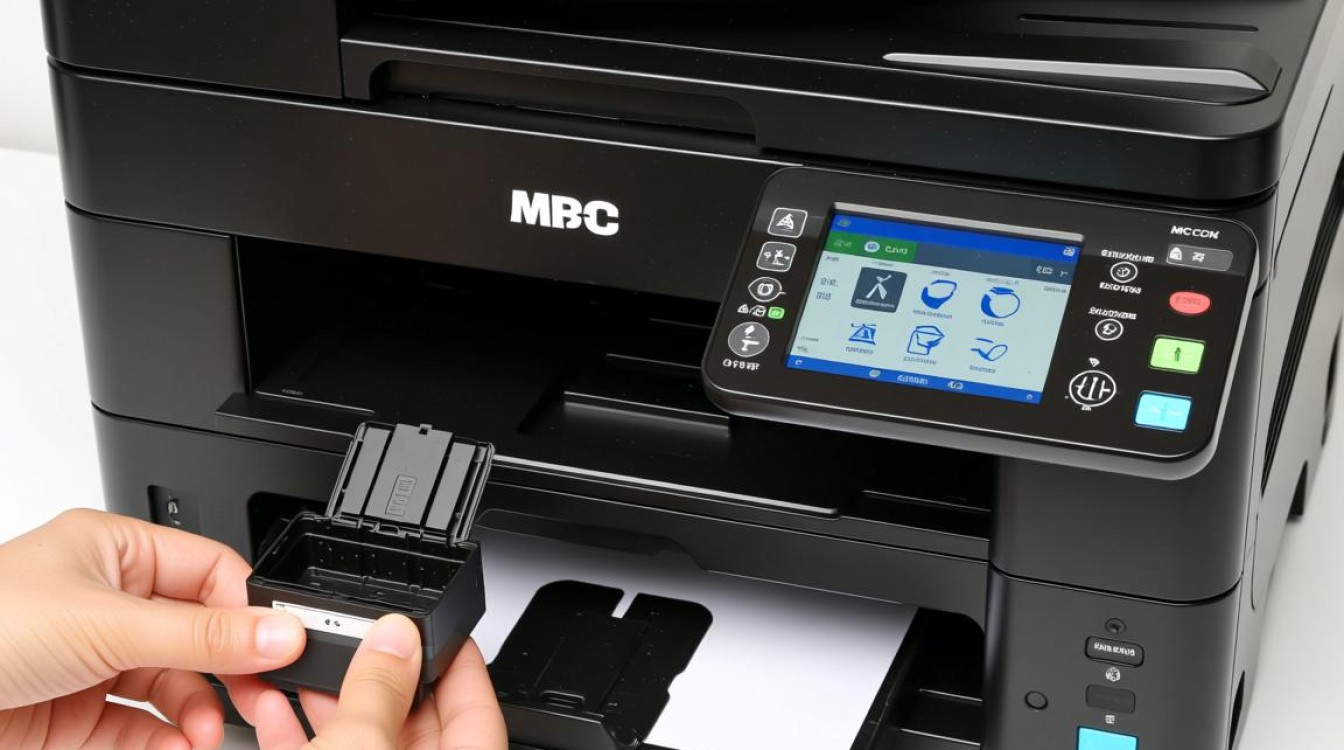 MFC9140CDN更换废粉盒后为何无法打印？故障排查指南？