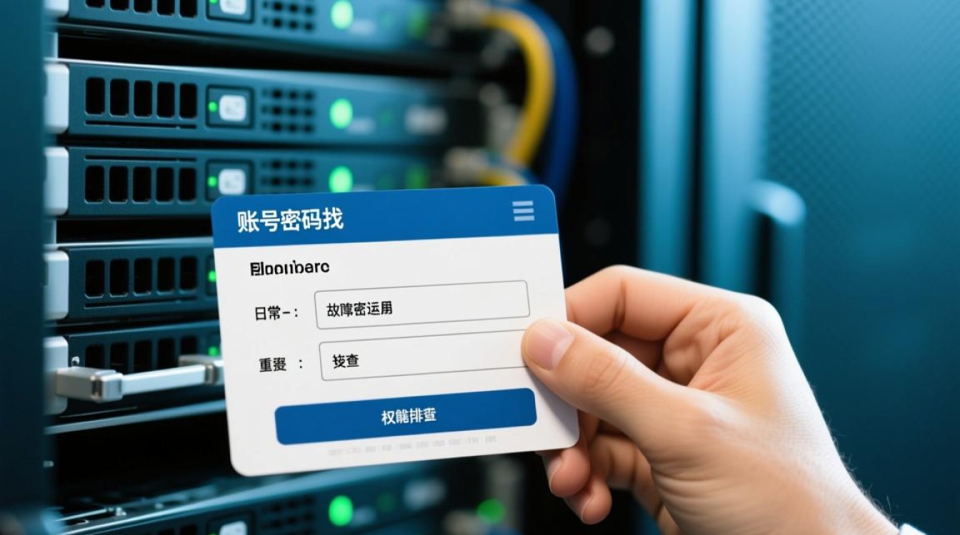 服务器账号密码忘记了怎么找回？