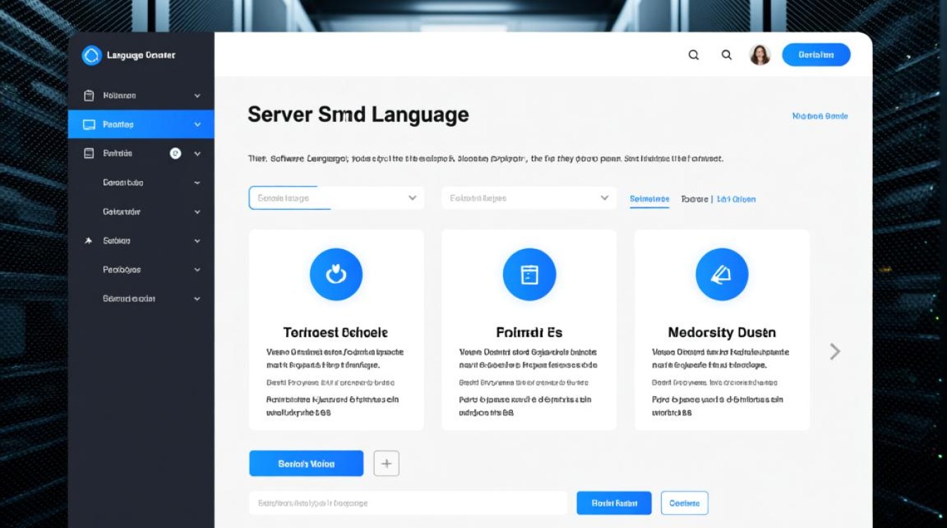服务器语言选择界面，哪种语言最适合新手开发者？