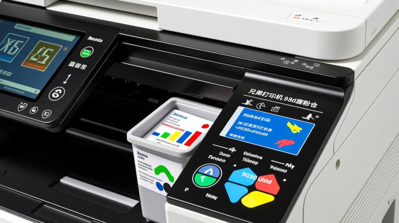 兄弟打印机9030cdn废粉仓更换问题解答，9030cdn如何清理废粉仓？