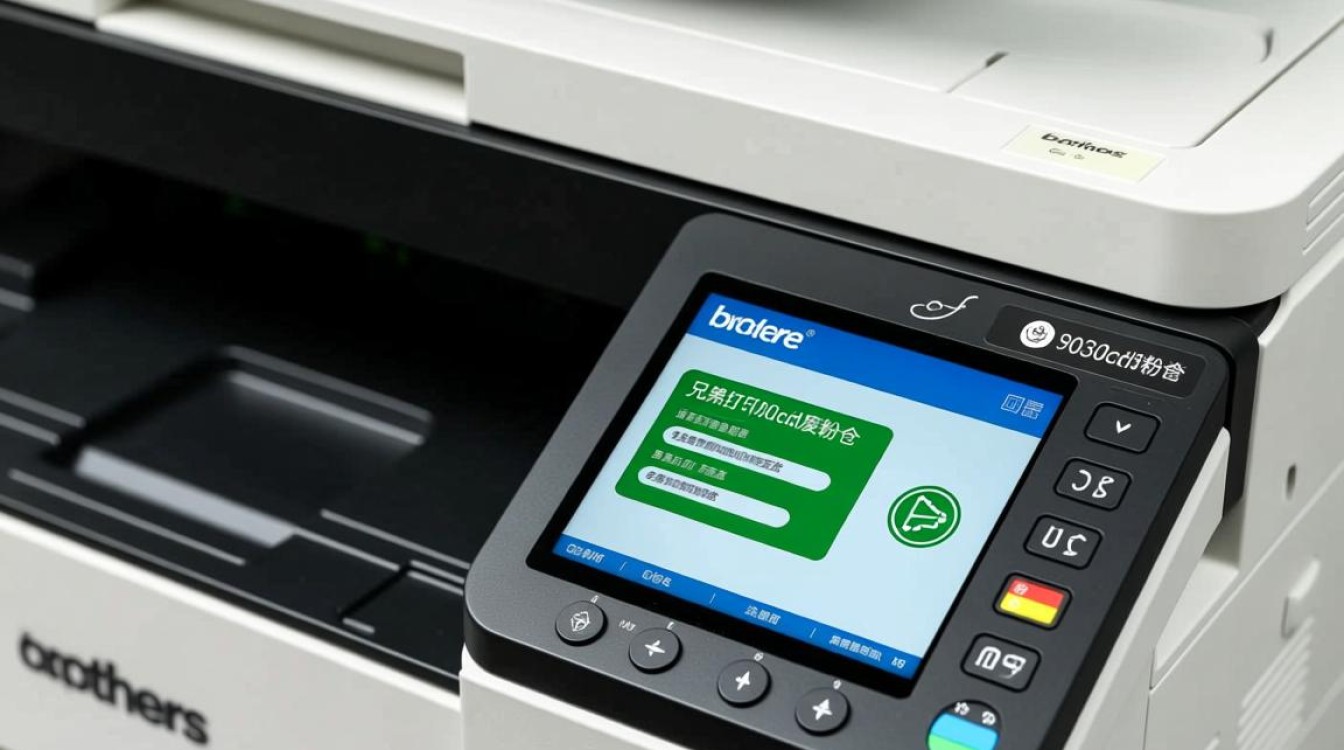 兄弟打印机9030cdn废粉仓更换问题解答，9030cdn如何清理废粉仓？