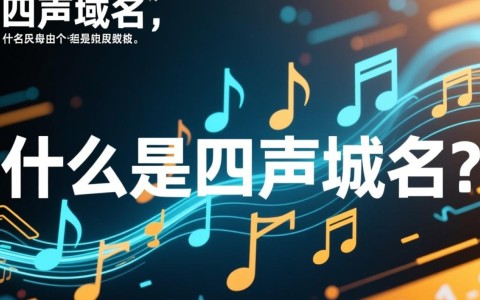 四声域名究竟有何独特之处？揭秘其命名规则与价值所在！