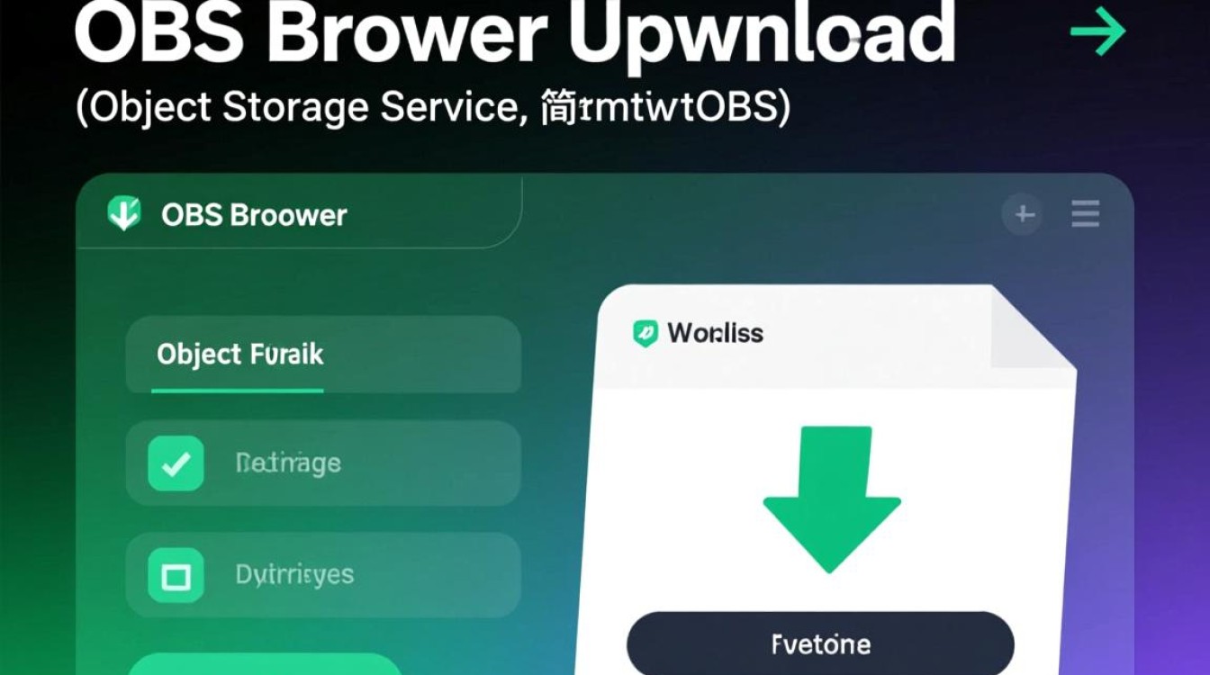 对象存储服务OBS Browser操作疑问，如何高效上传下载文件？