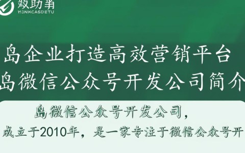 岛微信公众号开发公司，如何选择专业可靠的开发团队？