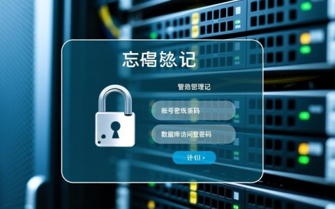 服务器账号密码忘记怎么找回？30字内解决方法