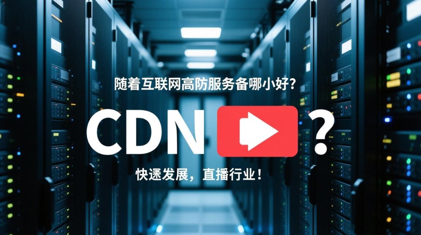 直播cdn与高防服务器，究竟哪一款更适合直播需求？优缺点分析对比！