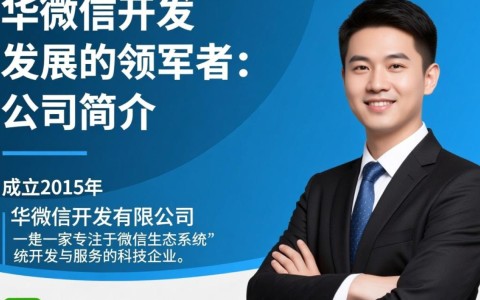 华微信开发有限公司，揭秘这家企业如何引领微信开发领域？