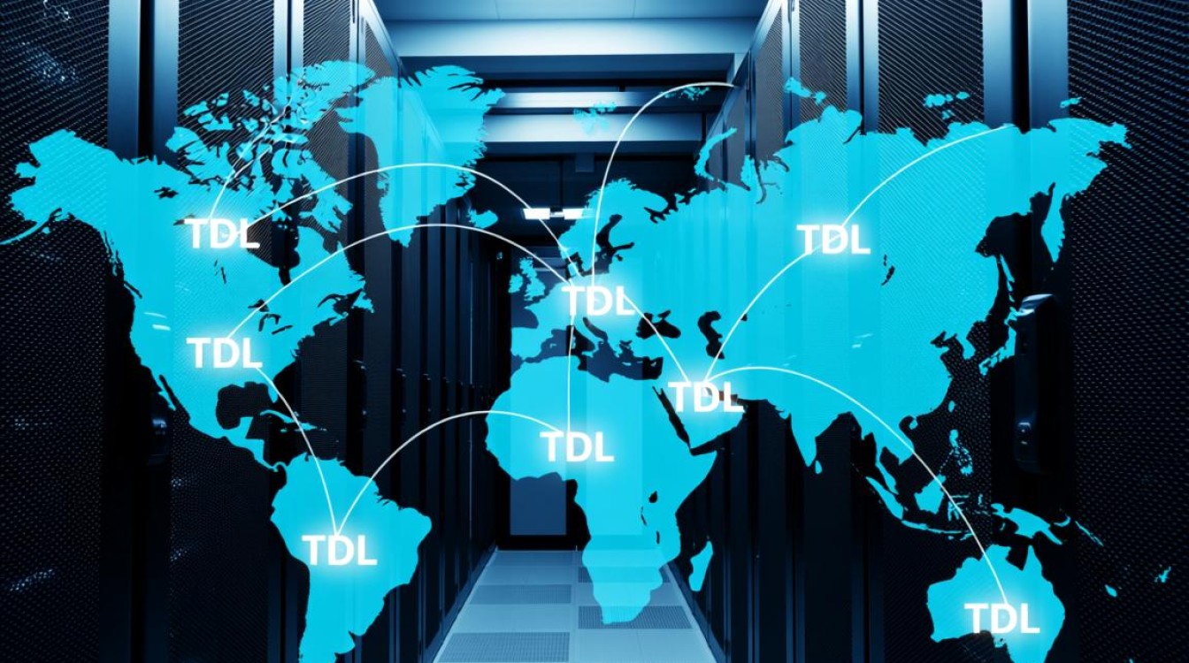 服务器负责管理顶级域名，具体管理哪些内容？