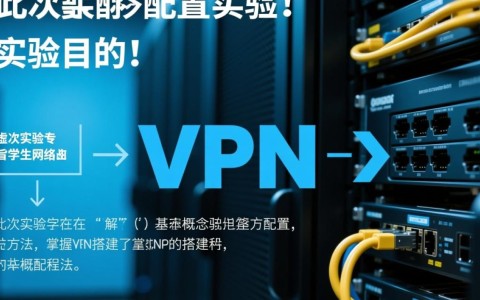 VPN配置实验中常见的技术难题与解决方法探讨？