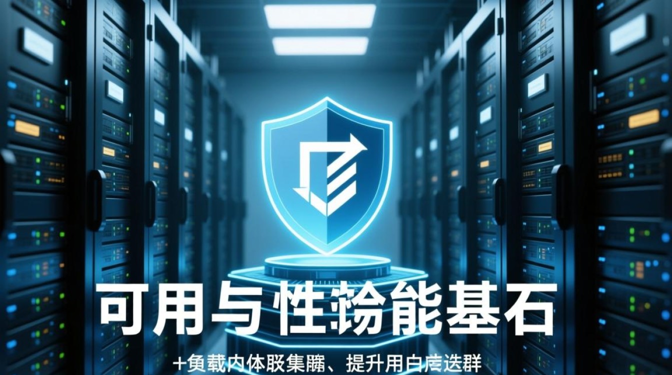 服务器负载均衡集群如何实现高并发与高可用？