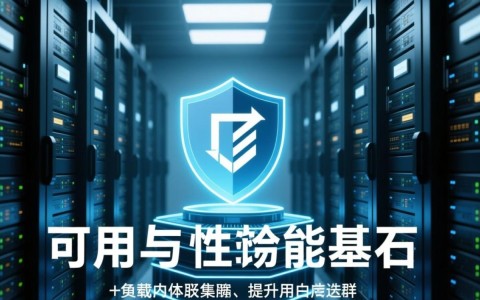 服务器负载均衡集群如何实现高并发与高可用？