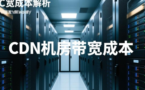 CDN机房带宽成本究竟如何计算？揭秘不同类型带宽的价位之谜