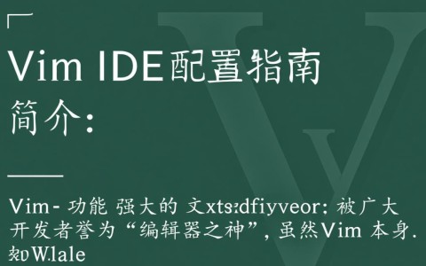 Vim IDE配置有哪些关键步骤和技巧，如何打造高效编程环境？