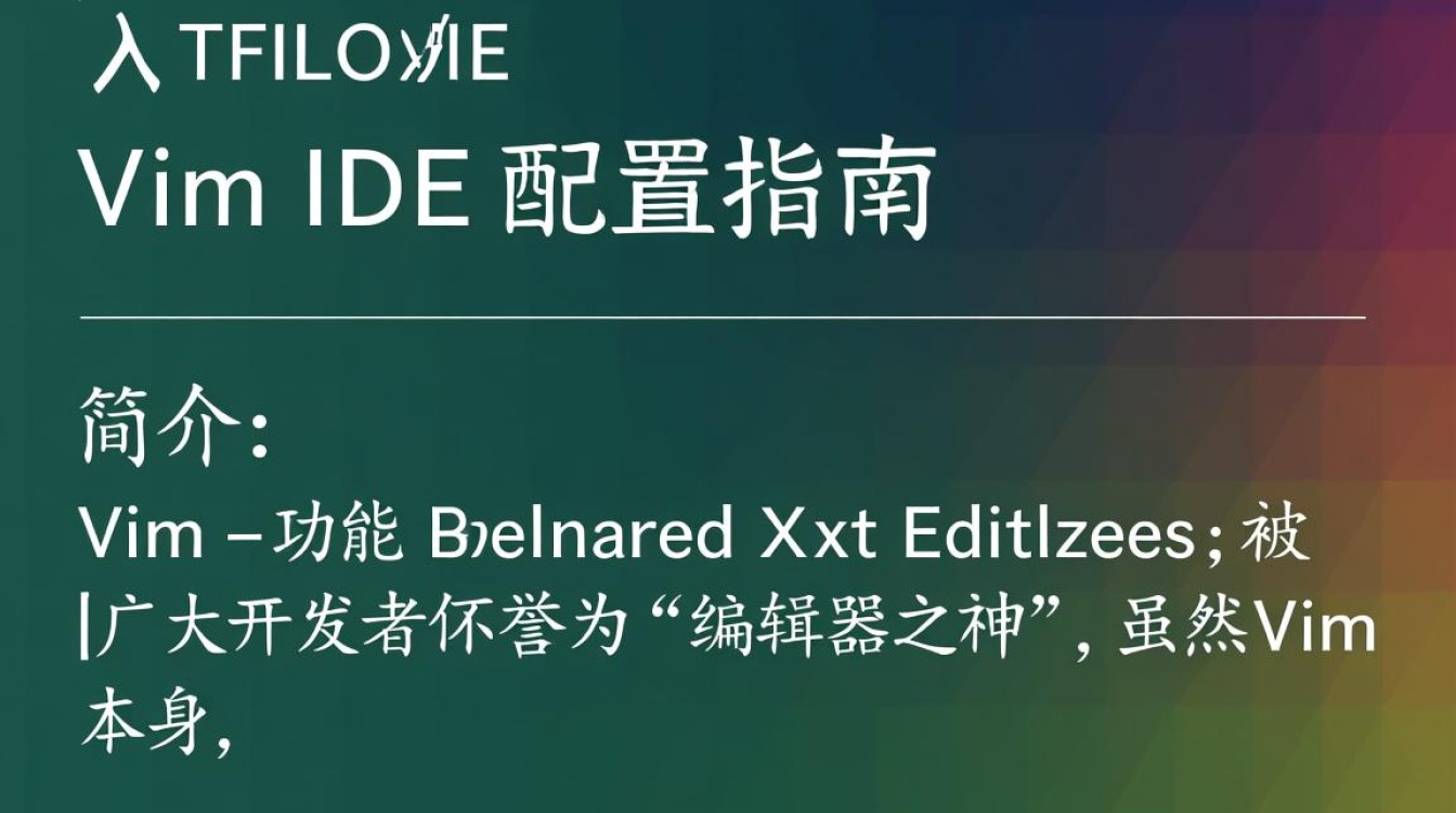 Vim IDE配置有哪些关键步骤和技巧，如何打造高效编程环境？