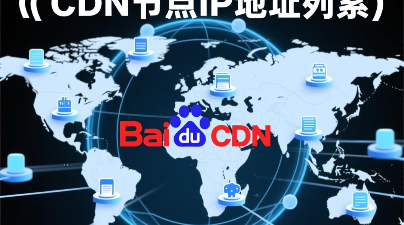 如何获取百度cdn全部节点的详细IP地址列表？