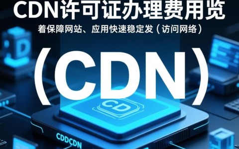 办理CDN许可证的费用范围是多少？详细费用构成及预算建议？