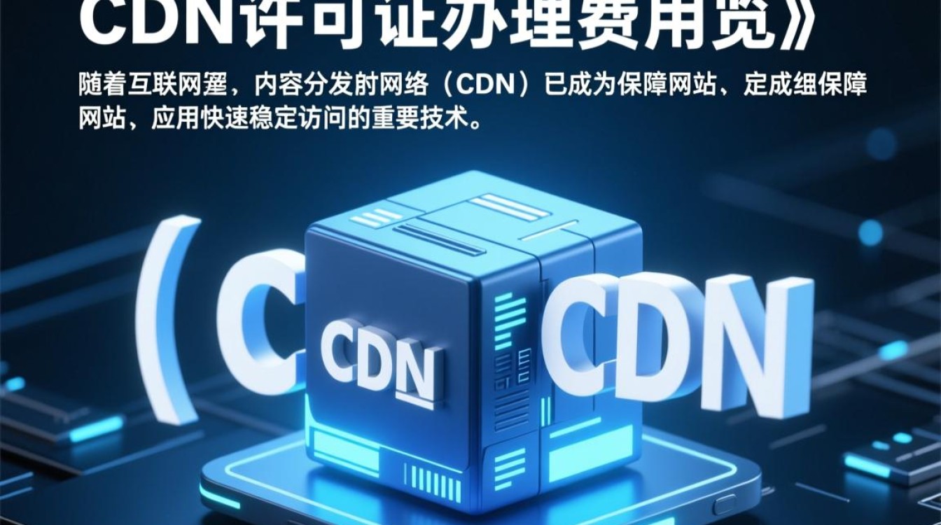 办理CDN许可证的费用范围是多少？详细费用构成及预算建议？