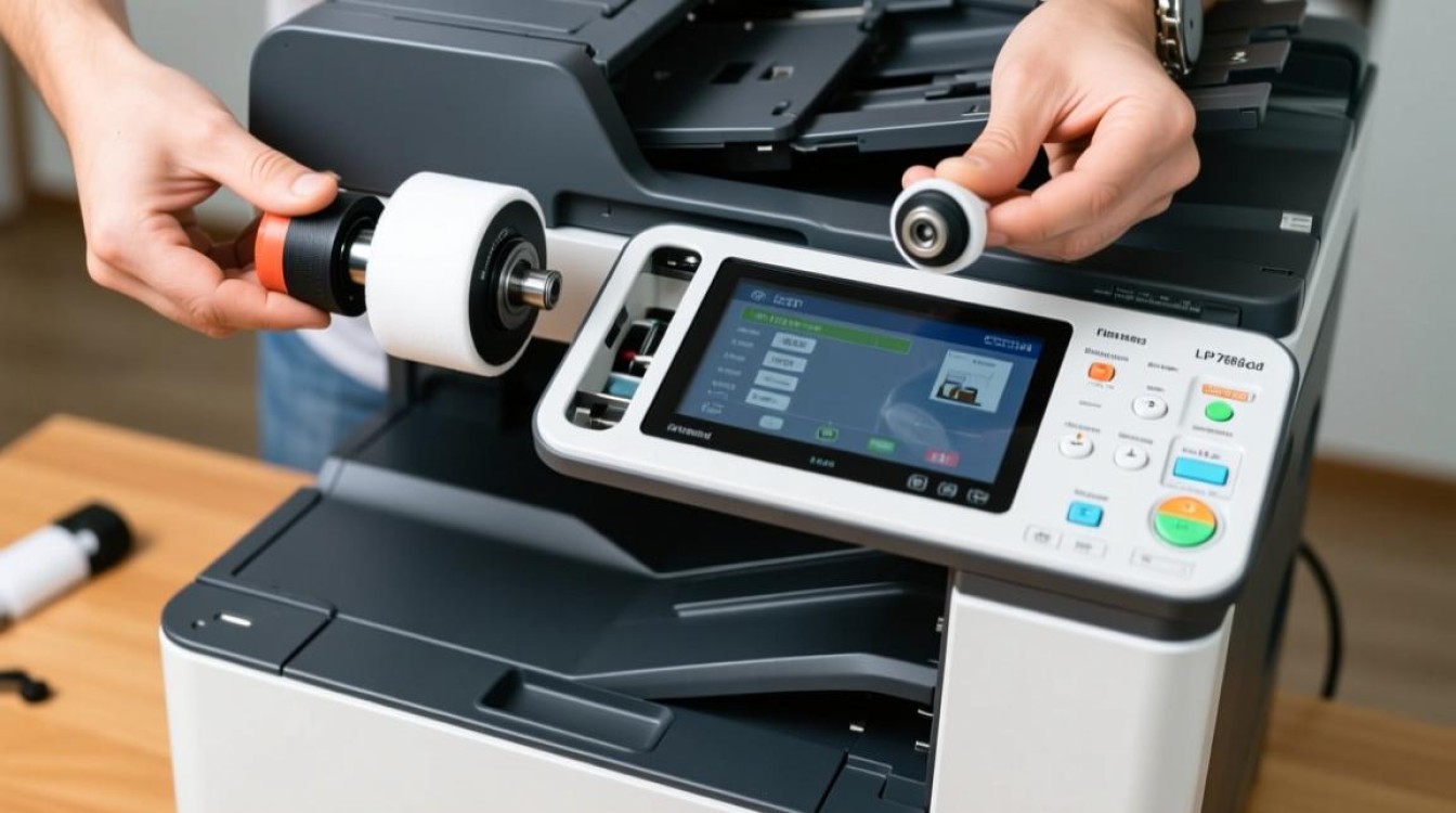 佳能LBP7660cdn搓纸轮拆解揭秘，是简单易换还是维修难题？