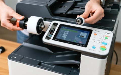 佳能LBP7660cdn搓纸轮拆解揭秘，是简单易换还是维修难题？