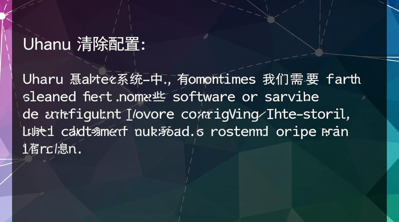 Ubuntu系统清除配置后，如何恢复默认设置及避免数据丢失？
