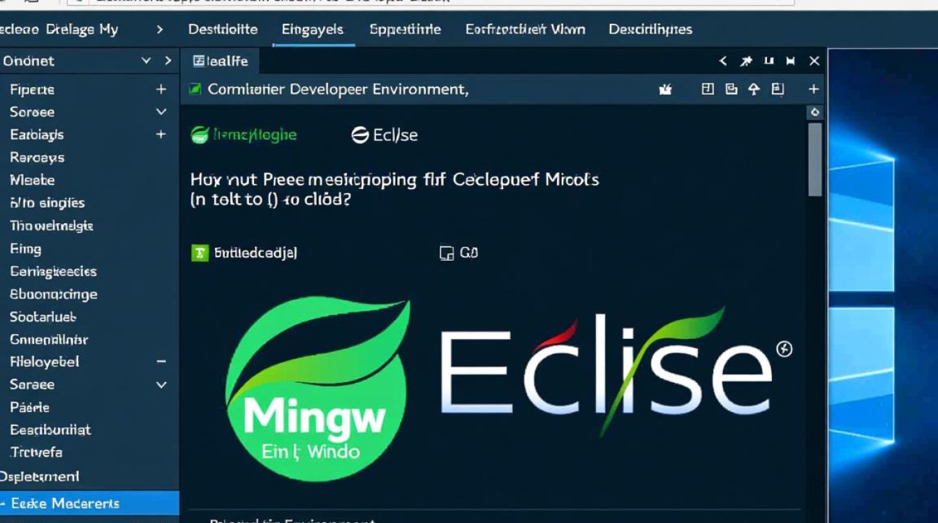 mingw eclipse 配置中遇到了哪些常见问题与解决方法？