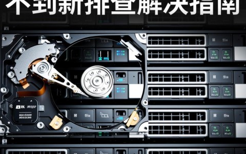 服务器无法识别新插入的硬盘怎么办？