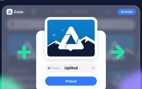 axiosjs上传图片时如何实现进度显示和错误处理？