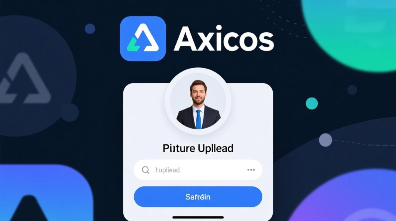 axiosjs上传图片时如何实现进度显示和错误处理？