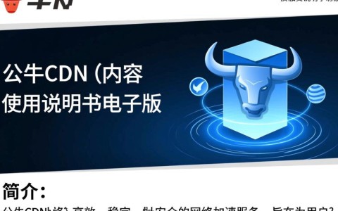 公牛cdn使用说明书电子版，如何正确下载和使用？