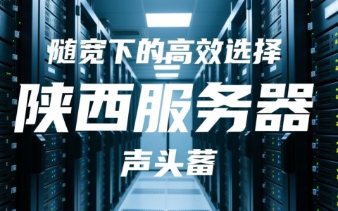陕西服务器大带宽，如何优化配置提升网络效率？