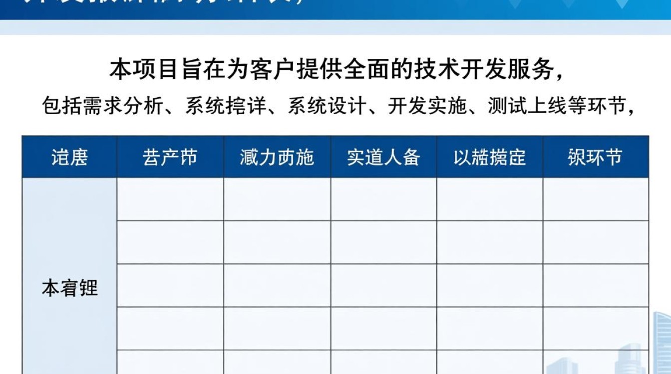 技术开发报价明细表中，各项技术服务的具体成本构成及定价标准是怎样的？