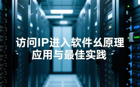 服务器访问限ip进入软件如何设置ip白名单避免误封？