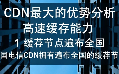 中国电信CDN优势显著，究竟是其网络覆盖、技术实力，还是服务创新使其成为行业翘楚？