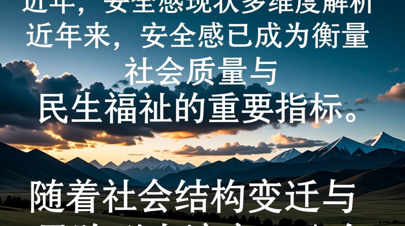安全感调查数据，哪些因素最影响你的安全感？