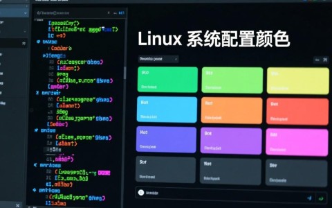 Linux系统配置颜色时，有哪些常见方法或工具可以高效使用？